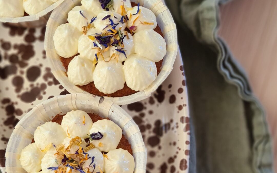 Cupcakes & blomsterströssel