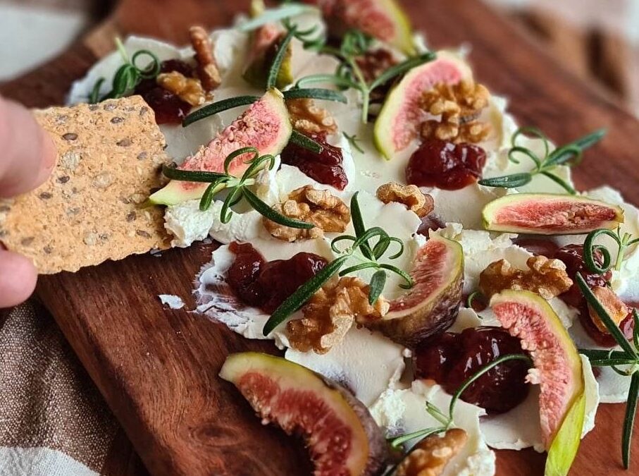 Creme cheese board